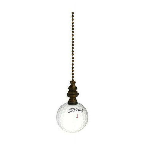 Home Concept Inc Golf Ball Lamp Fan Pull Chain