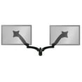 thumbnail image 1 of Home Concept Sit-Stand Wall Mount Monitor Arm: Extended Dual Screen Black, 1 of 4