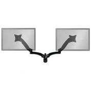 Home Concept Sit-Stand Wall Mount Monitor Arm Extended Dual Screen Black