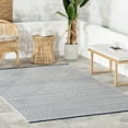 thumbnail image 1 of Home Conservatory Trellis Handwoven Indoor/Outdoor Area Rug, 5' x 8',  Navy, 1 of 9