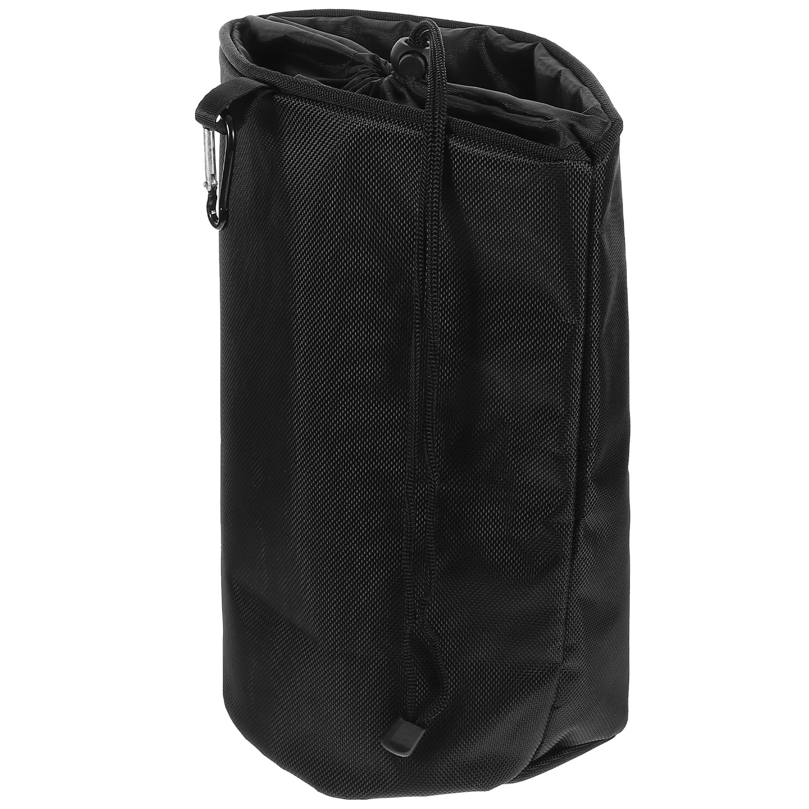 Home Convenient Clothes Clip Belt Storage Hanging Bag Black Multi