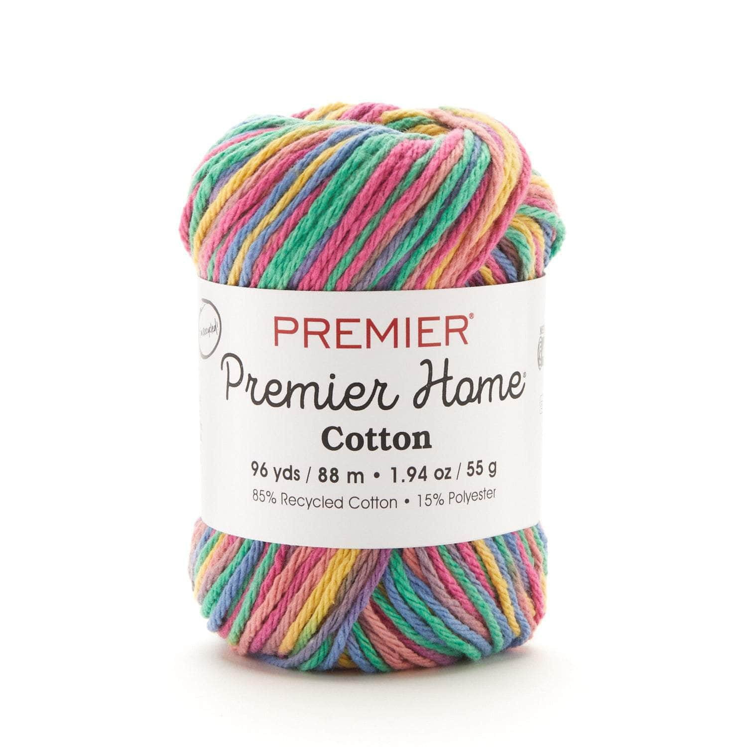 Home Cotton Yarn, Multicolored, Denim Splash 
