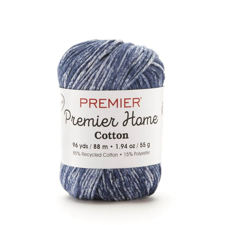 Premier Yarns Home Cotton Yarn, Denim Splash
