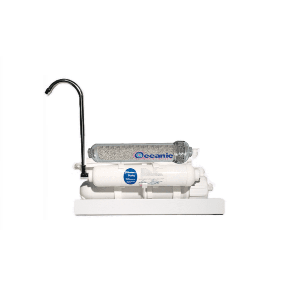 Home Counter Top Reverse Osmosis Alkaline Water Filter System Low Pressure Unit