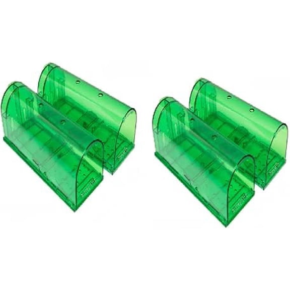 Home and Country USA Humane Mouse Trap. Our Catch and Release Mouse Traps are Designed as a Live Mouse and Rat Trap for Those who Want to Remove mice The Right Way. (Large and Small)(4 Small)
