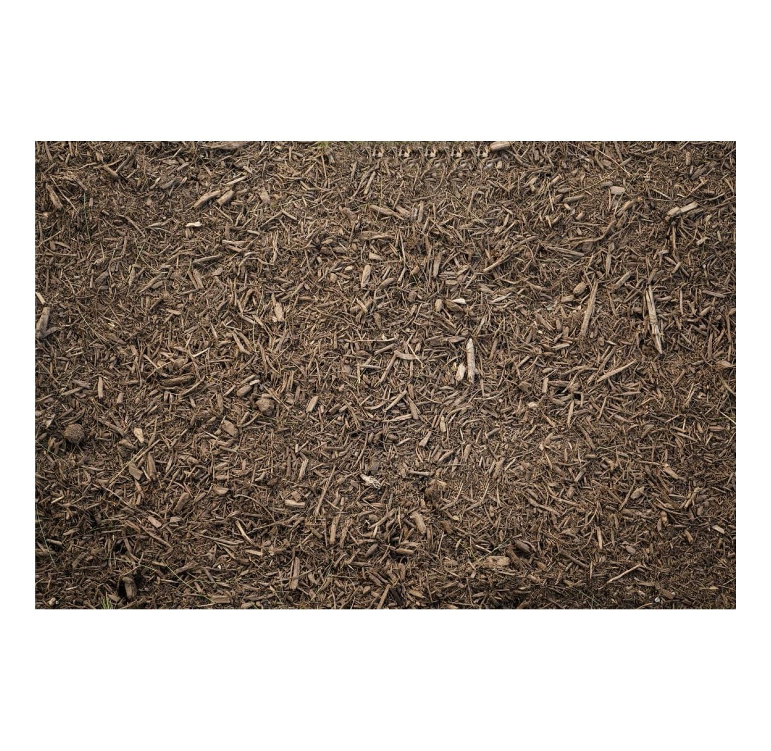 Home & Country USA Premium Triple Shredded Garden Mulch for Landscapes