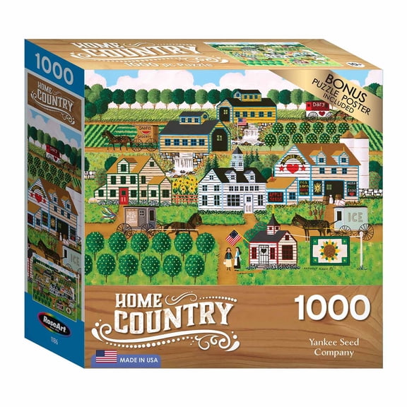 Home Country - Yankee Seed Co., 1000 Pieces, Jigsaw Puzzle