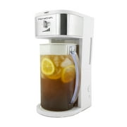 HomeCraft Electric Iced Tea Maker, 3 qt Double-Insulated Cold Brew Coffee and Tea Brewer with Auto Shut-Off