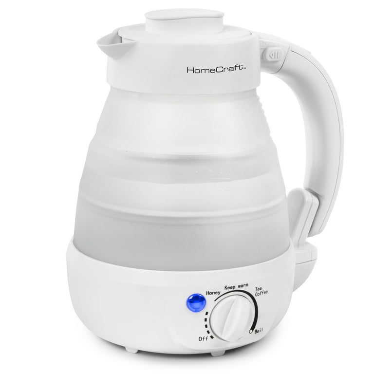 Portable Tea Kettle and Instant Water Heater 1-Cup 1.8 Liter BPA Free  1500-Watts, Stainless Steel Infuser - KG6610S