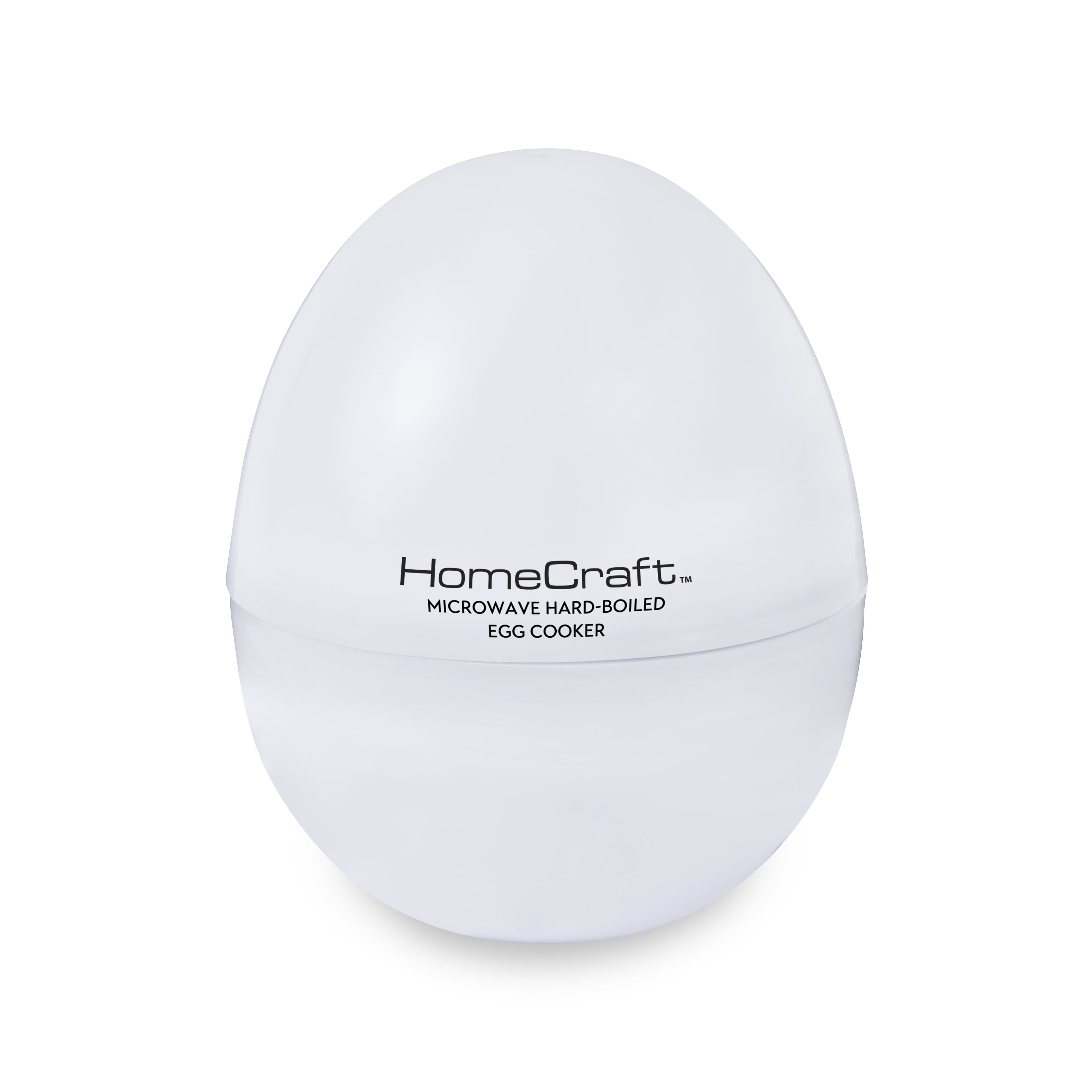 Home Craft HCMHBE4WH Microwave Hard Boiled Egg Cooker, 4