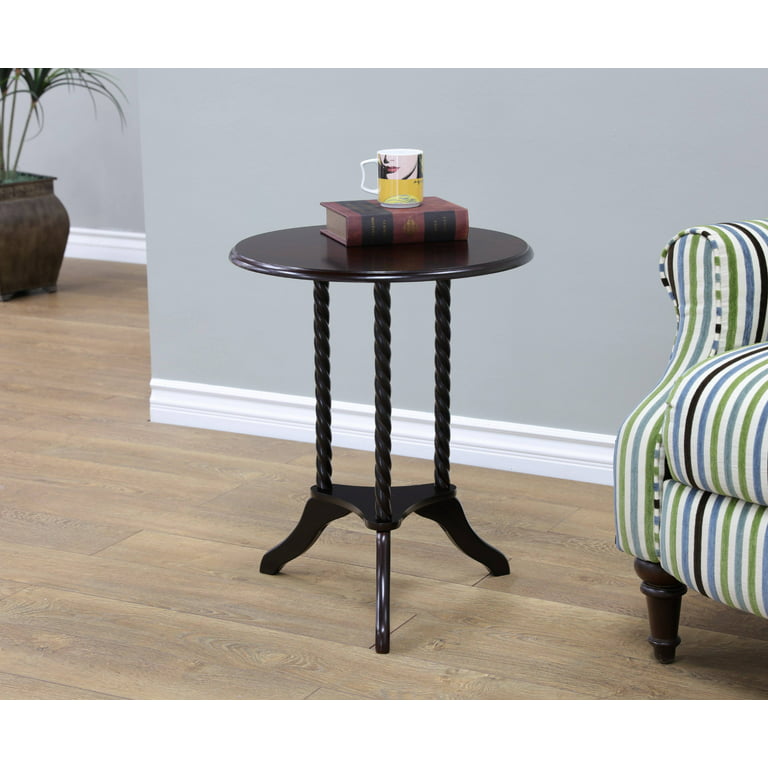 Classic Leather Table & Stool - Round