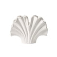 thumbnail image 1 of Home Decor Collection White 7" Ceramic Shell Vase, 1 of 5