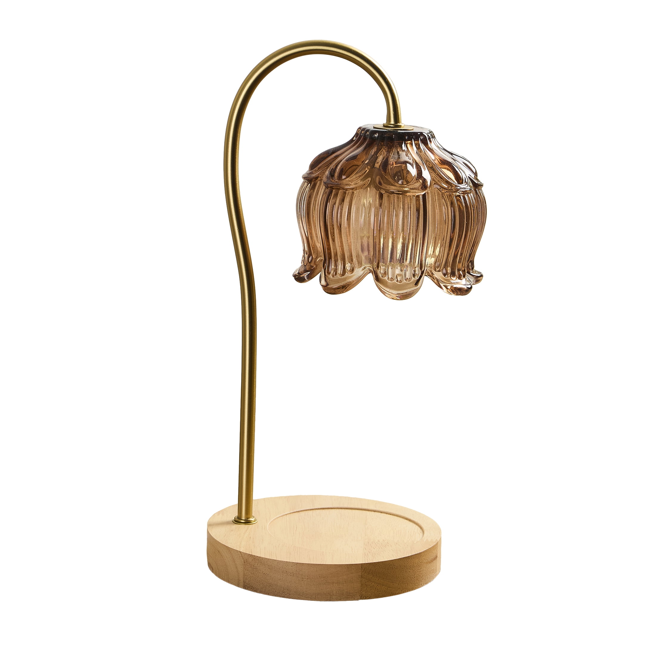 Home Décor Collection Brown 13" Candle Warmer Lamp