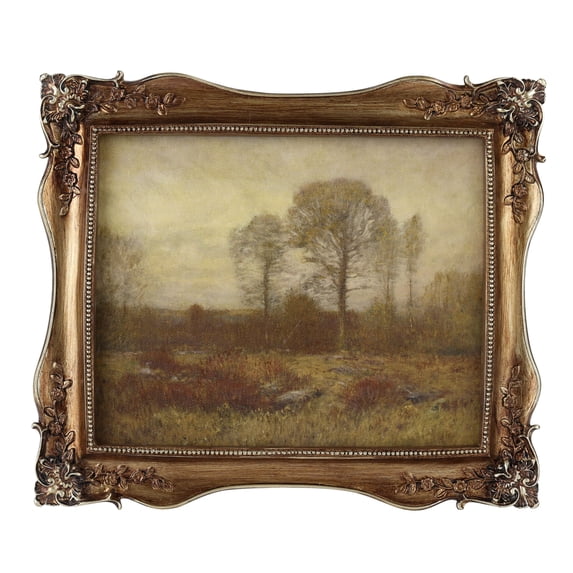 Home Decor Collection Sterling & Noble Home Ornate Gold Framed Fall Landscape Canvas Wall Art