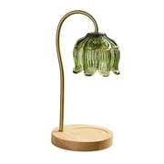 Home Décor Collection Green 13" Candle Warmer Lamp