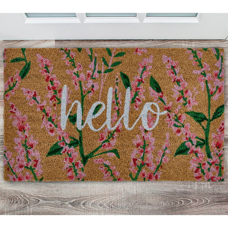 https://i5.walmartimages.com/seo/Home-D-cor-Collection-Hello-Floral-Natural-Pink-Coir-Outdoor-Welcome-Doormat-18-x-30_0591575e-0245-42b5-aec2-9bdf48c22deb.9cd5f4a03c50963d859deb1b61a509e7.jpeg?odnHeight=768&odnWidth=768&odnBg=FFFFFF