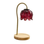 Home Decor Collection Red 13" Candle Warmer Lamp