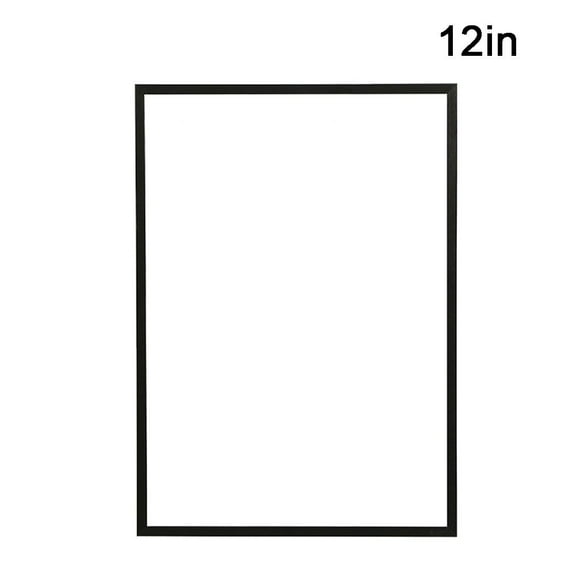 Home D cor Photo Frame 12 16 18 20 Inches 1pcs Aluminum Alloy Anti-drop Black Certificates Diplomas Poster Frame