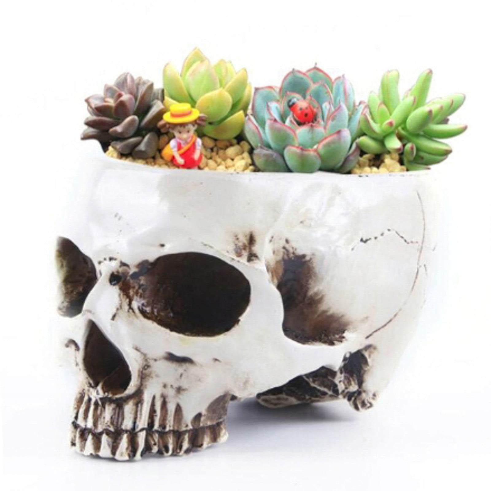 Home Décor Resin Pot For Movie Props & Country Garden Scenes Flower