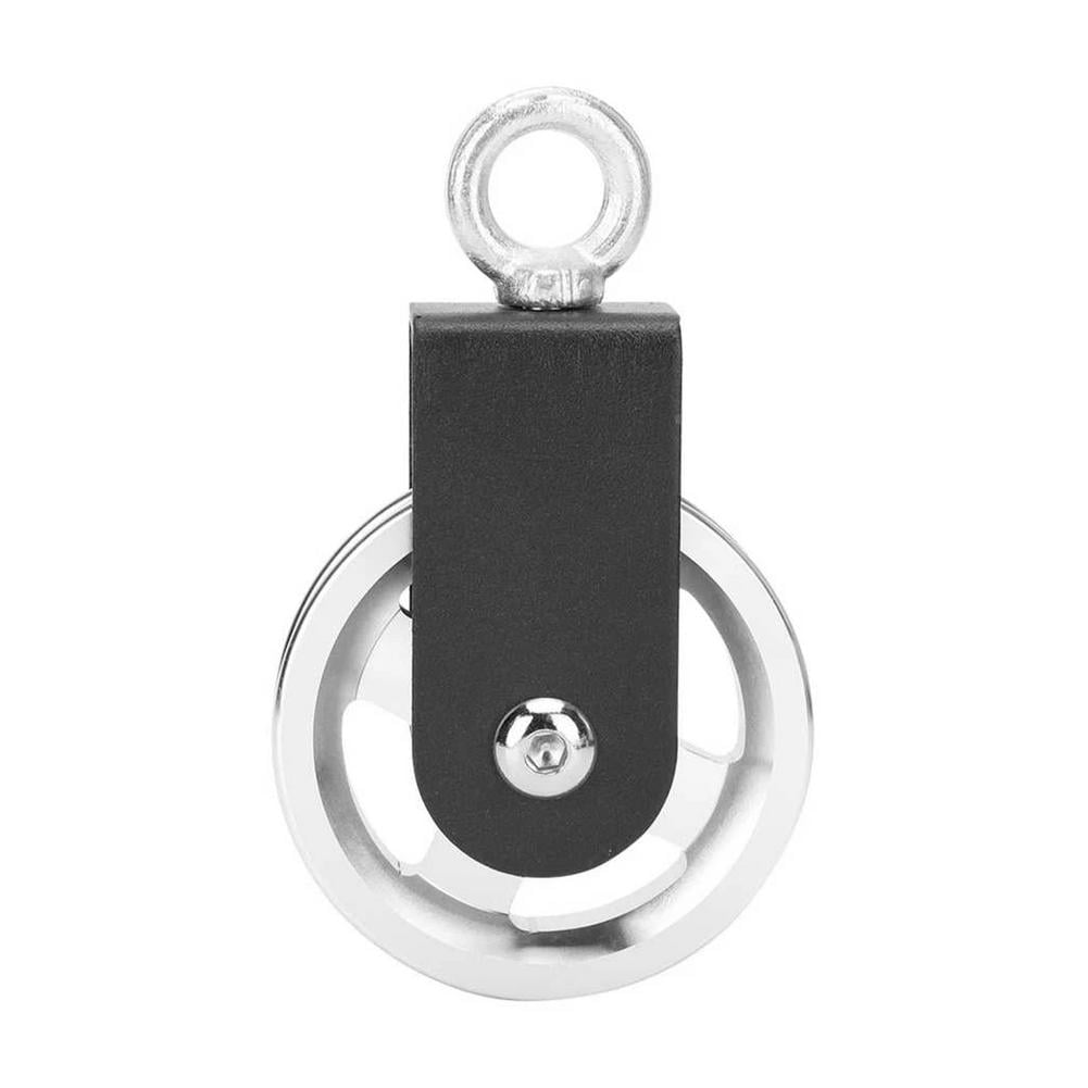 Home DIY Fitness Pulley 360 Degree Rotating Silent Roller Pulley
