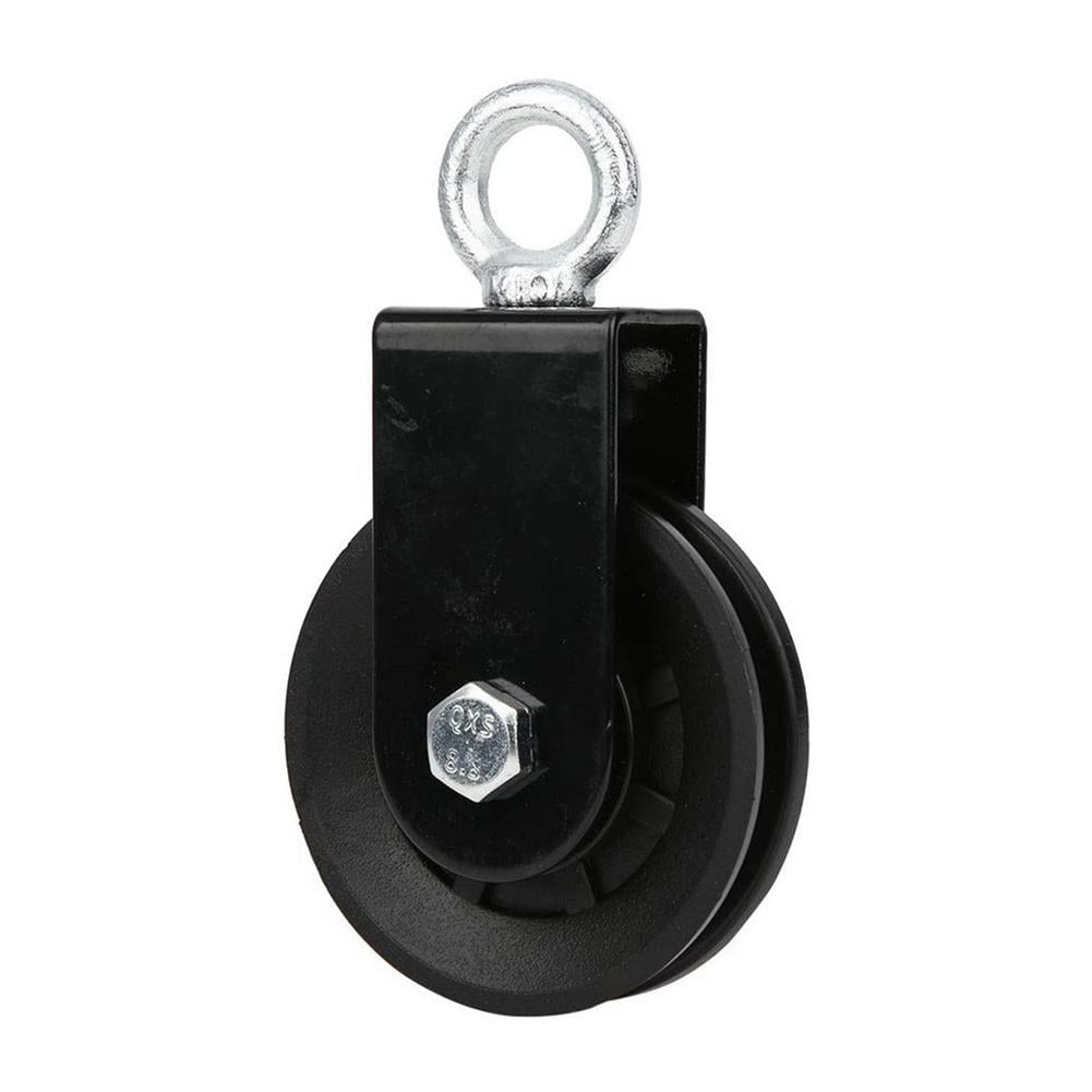 Home DIY Fitness Pulley 360 Degree Rotating Silent Roller Pulley