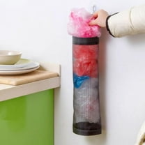 Meitianfacai Home Grocery Bag Holder Wall Mount Storage Dispenser Plastic Kitchen Organizer