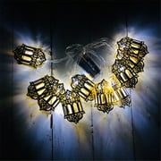 Home Deals up to 35% off, Uhuya Led String Eid Mubarak Curtain Lights Decorative Holiday Lights Lantern B