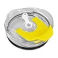 thumbnail image 1 of Home Decor 1 Pack Replacement Lids For 40 Oz Tumblers Compatible With And Others. Drinking Options: Directly Or Use A Straw Through The Flip Open Lid Closure Bags Lids Boxes, 1 of 6