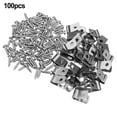 thumbnail image 1 of Home Decor 100 Sets Of Wire Fence Clips Cattle Panel Cage Clips Fence Clamp Aluminum Wire, 1 of 8