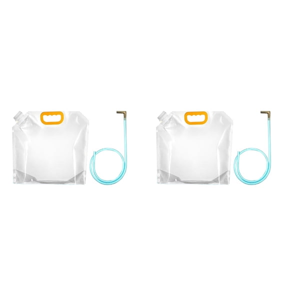 Home Decor 2Pcs "Food Grade Tree Tapping Kit Maple & Birch Sap System With Silicone Tubing Spiles & Bags (3 Sizes: 1/5/10 Sets) Syrup Making Accessories" Storage Containers