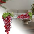 thumbnail image 1 of Home Decor 36 Grape Bunches Fruit Grape, for Restaurant School Teaching Festivals and Parties,Red,6.69,Home, 1 of 7