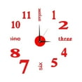 Home Decor 3D Dimensional Clock, Diy 3D Wall Clock, Living Room Office