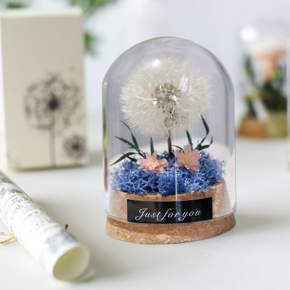 Home Decor under $5! kkbbma Simulated Flowers Decor, Eternal Flower Home Desktop Ornament, Artificial Floral Arrangement for Office Desk & Festival Gift