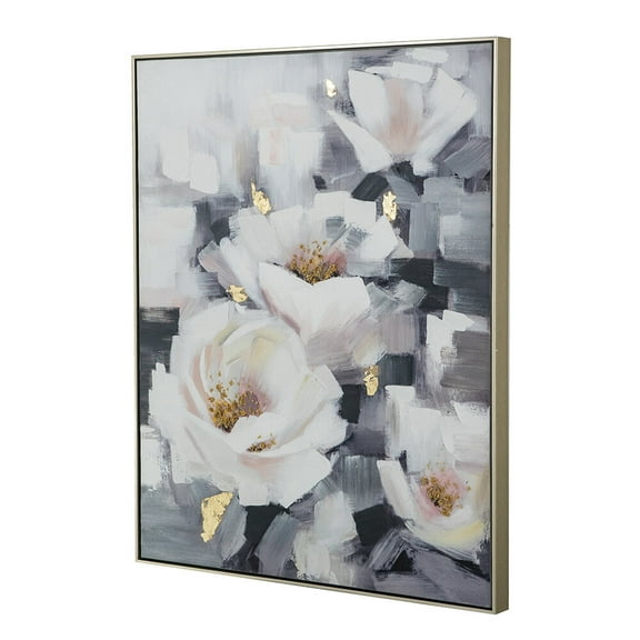 Home Decor Accessories, 32.3x40.2" Sarah Framed Floral Wall Art, Large, Multicolor Door Stops,Pine Wall Hooks, Household Supplies & Décor Accessories 32.3x40.2" Sarah Framed Floral Wall Art, Large