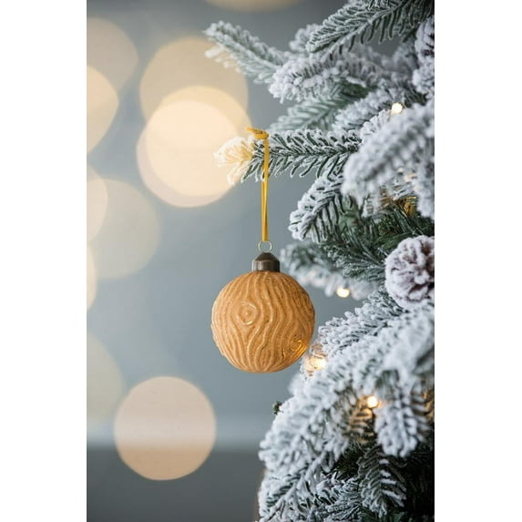 Home Decor Accessories D3" Christmas Ball Ornaments, Glass Decorative Hanging Ball Christmas Tree Ornaments for Holiday Party Decorations, Set of 12,Household Decor Items