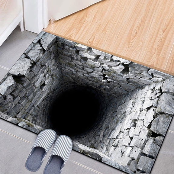 Home Decor Area Rug Modern Abstract Visual Trap Carpet Floor Mat For Living Room Bedroom Carpet Practical