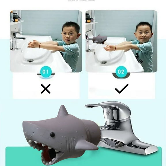 Home Decor Bathtub Faucet Cover For Kids 4Inch Cute Shaped Faucet Cover Bathtub Baby Proof Bath Spout Cover Extender For Toddlers Kids Faucets Practical