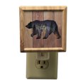thumbnail image 1 of Home Decor Bear Silhouette Night Light Plastic Electric Plug In 160217, 1 of 3