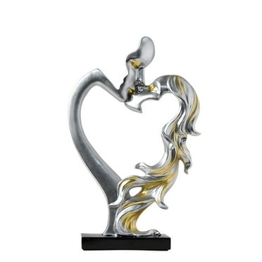 Home Decor Bedroom Bookshelf Coffe Table, Hand Decor , Gold Heart Hands Statue, Love Finger Aesthetic Boho Wedding Accents Decorations, Thanksgiving Valentine's Day Gifts