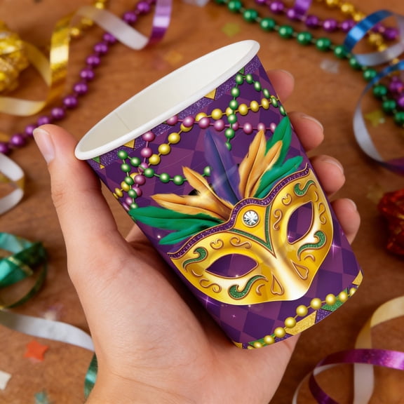 Home Decor Carnival Themed Disposable Tableware For Party Celebration Dinnerware Plates Bowls Cups And Cutlery Tableware Practical 7.9"