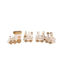 Home Decor Charming Wooden Christmas Train : 3 Carriages for Festive Decor & Presenting! Whiteyig