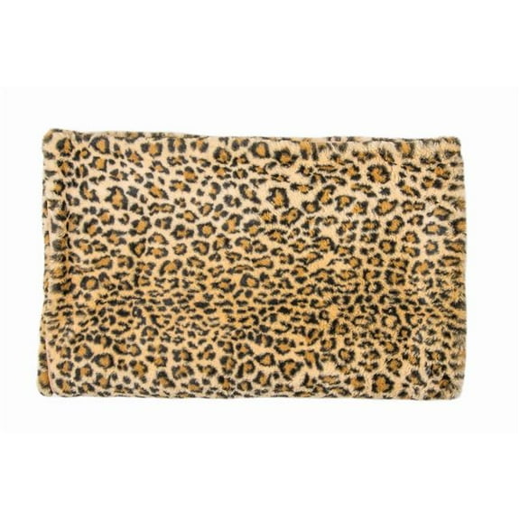 Home Decor Classic Faux Fur Throw | 1-Piece | Burke leopard | 50'x60'