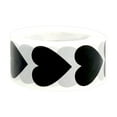 thumbnail image 1 of Tahtuvzn Home Decor Clearance! Blank Love Stickers Self-adhesive Roll Heart-shaped Stickers 500 Labels/roll, Home Gift, 1 of 6