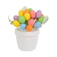 thumbnail image 1 of Tahtuvzn Home Decor Easter 4.72" Eggs Pot Spots Flower Outdoor Courtyard Decoration, 1 of 3
