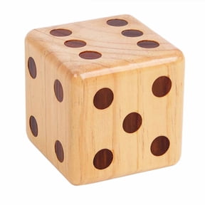 Home Decor Clearance! Giant Wooden Dice for Outdoor Games/Picnics/Barbecue Parties/ Wooden Dice Board, Gift for Mother