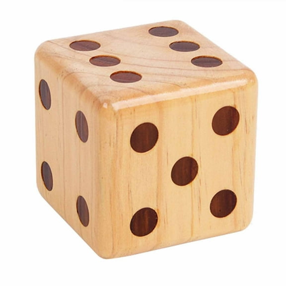 Home Decor Clearance! Giant Wooden Dice for Outdoor Games/Picnics/Barbecue Parties/ Wooden Dice Board, Gift for Mother
