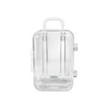 thumbnail image 1 of Home Decor Clearance! Plastic Mini Suitcase Travel Jewelry Candy Box for Home Wedding Decoration,3.5x2x1.58 Inch, 1 of 1