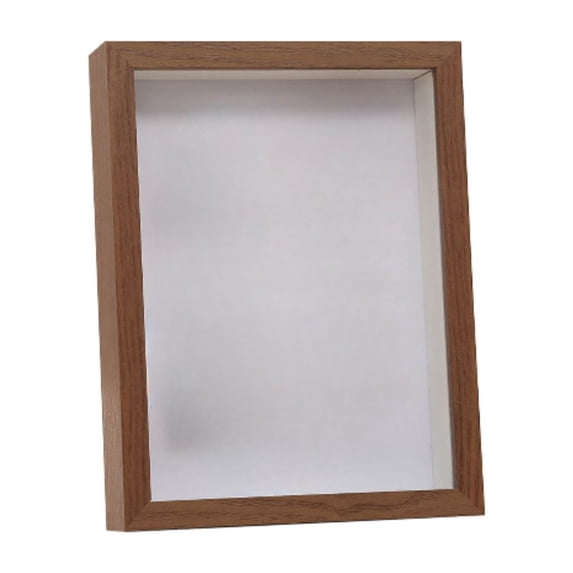 Tahtuvzn Home Decor Clearance! Shadow Box Frame 6X4IN Memory Box Picture Frame Display Case for Bouquet Photos Keepsakes Medals Framed But without Flowers, Home Gifts