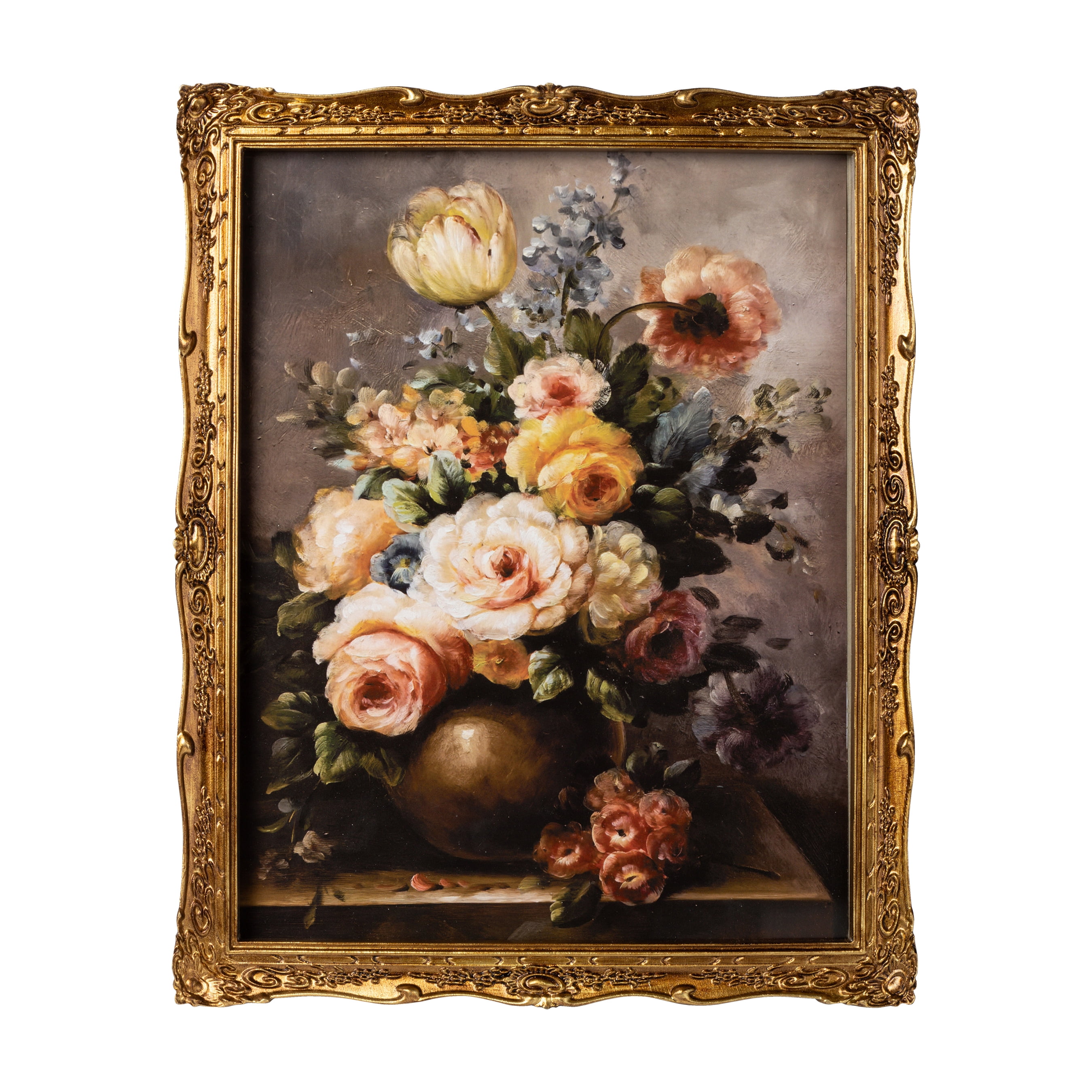 Home Décor Collection Sterling & Noble Home 11x14 Picture Frame - Ornate Gold Photo Frame