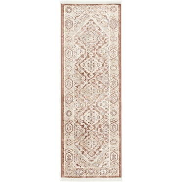 Home Decor Collection 20" x 60" Rust Persian Indoor Runner Rug